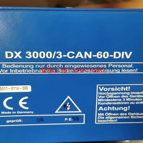 【荣强工控】DEUTRONIC电源 DX3000/3-CAN-60-DI