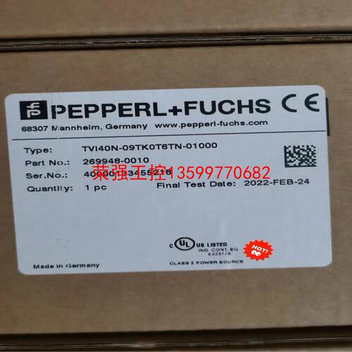 【荣强工控】倍加福编码器 TV140N-09TK0T6TN-01000