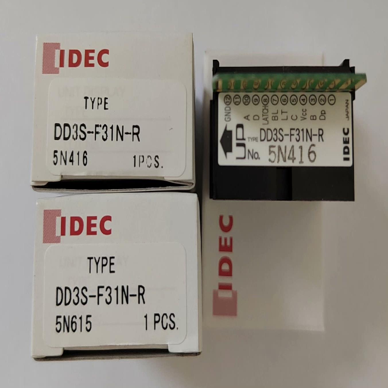 [德峰]和泉组合式数字显示器 DD3S-F31N-R 红色