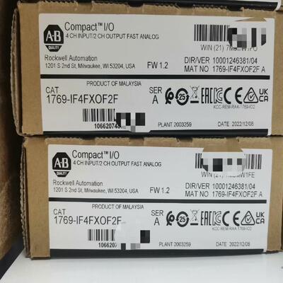 1769-IF4FXOF2F 全新AB原装PLC现货 议价