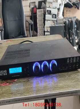 【非标价】LK780效果混响器，开机如图，没有连接线试机，要