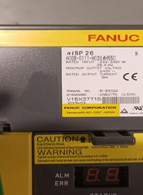 发那科驱动器A06B-6111-H026#550有货九成