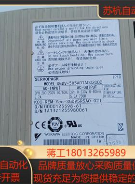 安川sgdv-5r5a01a002000  成色很好，二议价