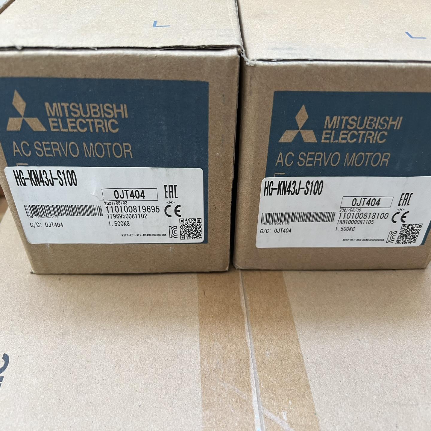 全新原装正品伺服电机HG-KN43J-S100