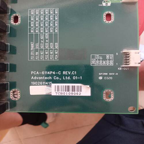{雅致机械商行}研华工控机底板PCA－6114P4－C  REVC1成色