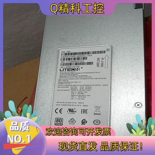 现货全新C9400-PWR-3200AC