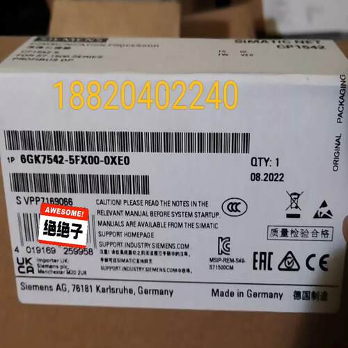 [德峰]6gk7542-5fx00-0xe0