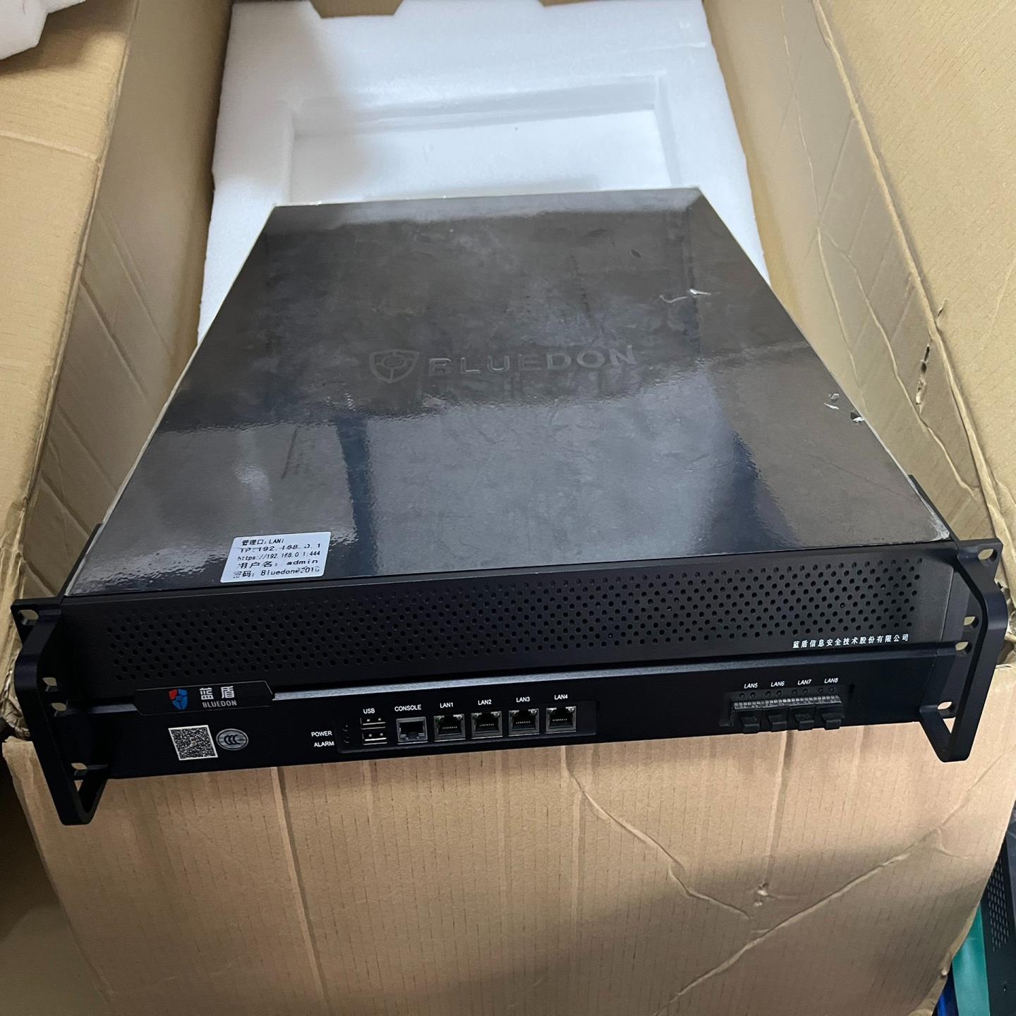 （设备配件）99新八口千兆软路由蓝盾防火墙级硬件