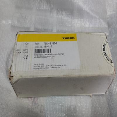 Turck远程IO模块，TBEN-S1-8DIP，68140