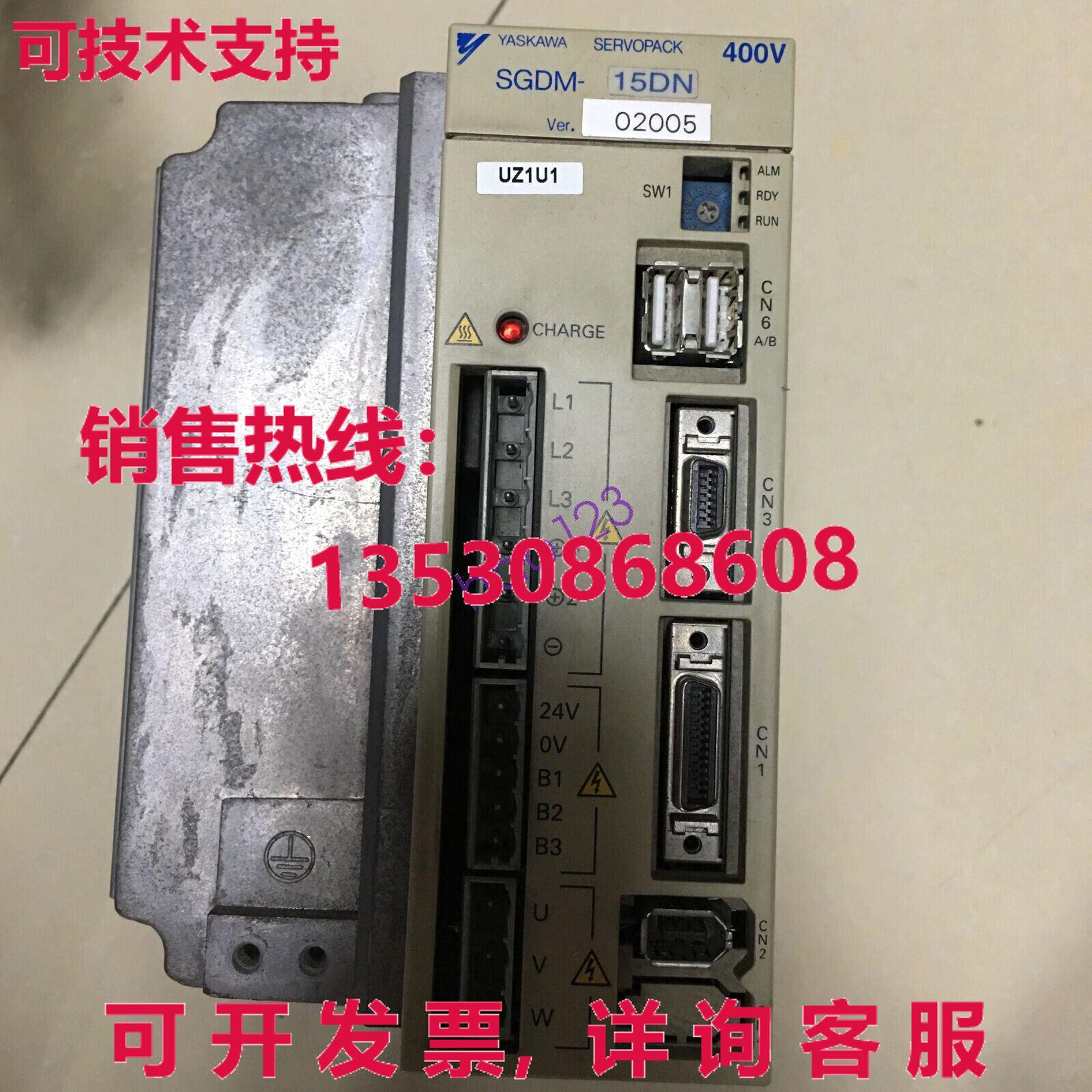 原装供应二手安川服务器驱动程序 SGDM-15DN SGDM-15DN  /