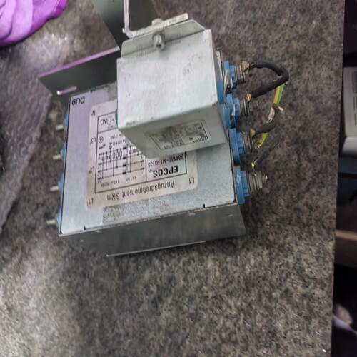 [德峰]处理一台拆机的西门子滤波器。型号是BS44131一M1一G1
