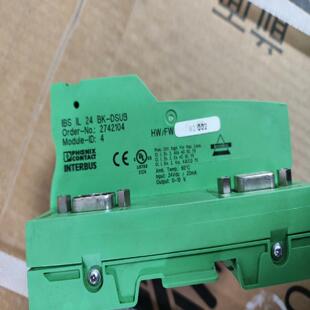 菲尼克斯总线耦合器 控制器 IL  24   BK-DSUB