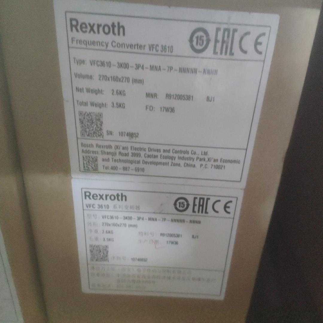 全新搏世力士乐变频器VFC3610–3K00