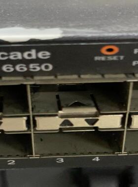 Brocade ICX6650，48万兆光?6口40G，双电