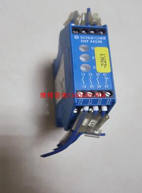 （请询价）SCHLELCHER安全继电器，SNT 4453K议价