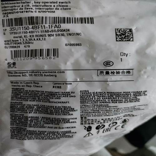 3SU1150-4BF11-1FA0全新没开封