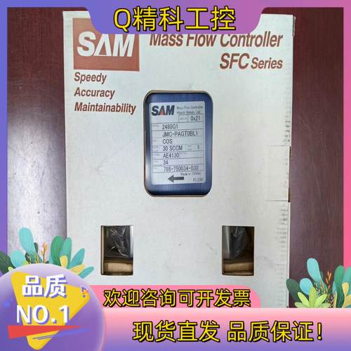 现货SAM 2480G1 GAS：COS  30SCCM  全新