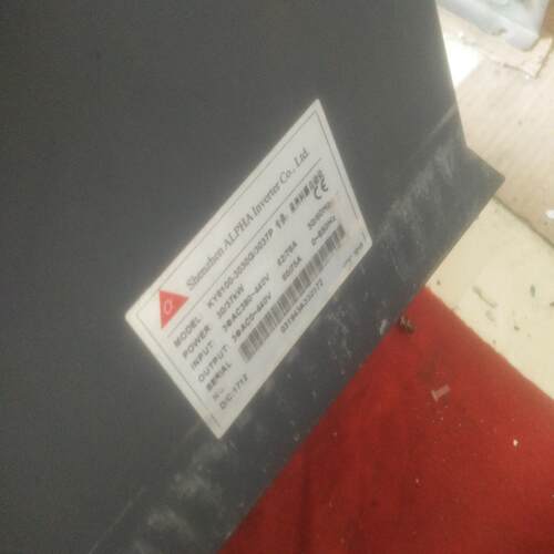 阿尔法变频器KY6100-3030G/3037P拆机质量好的