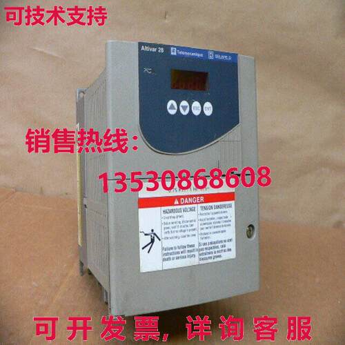 TELEMECANIQUE ATV28HU18S6XU 交流电驱动输入 575 VAC 1.5 AMP 0