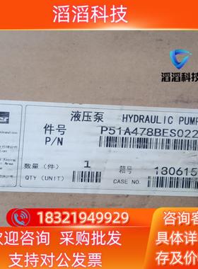 现货P51A478BESO22-07 齿轮泵 全新