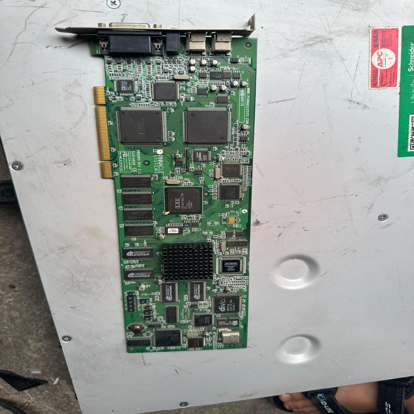 （设备配件）品尼高 采集卡PINNACLE CALLISTO REV.7