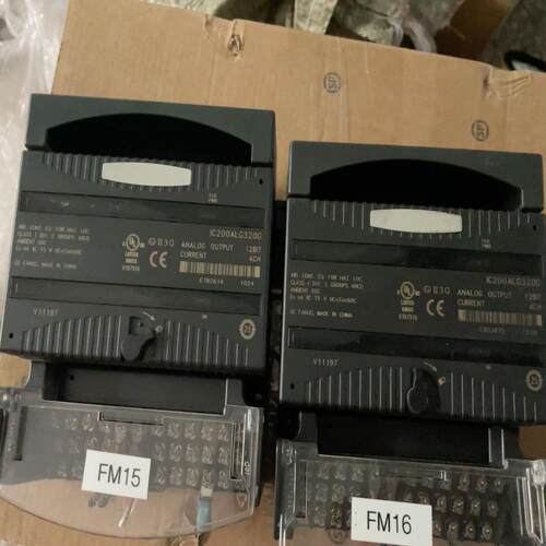 GE PLC IC200ALG320G功能完，成色充新