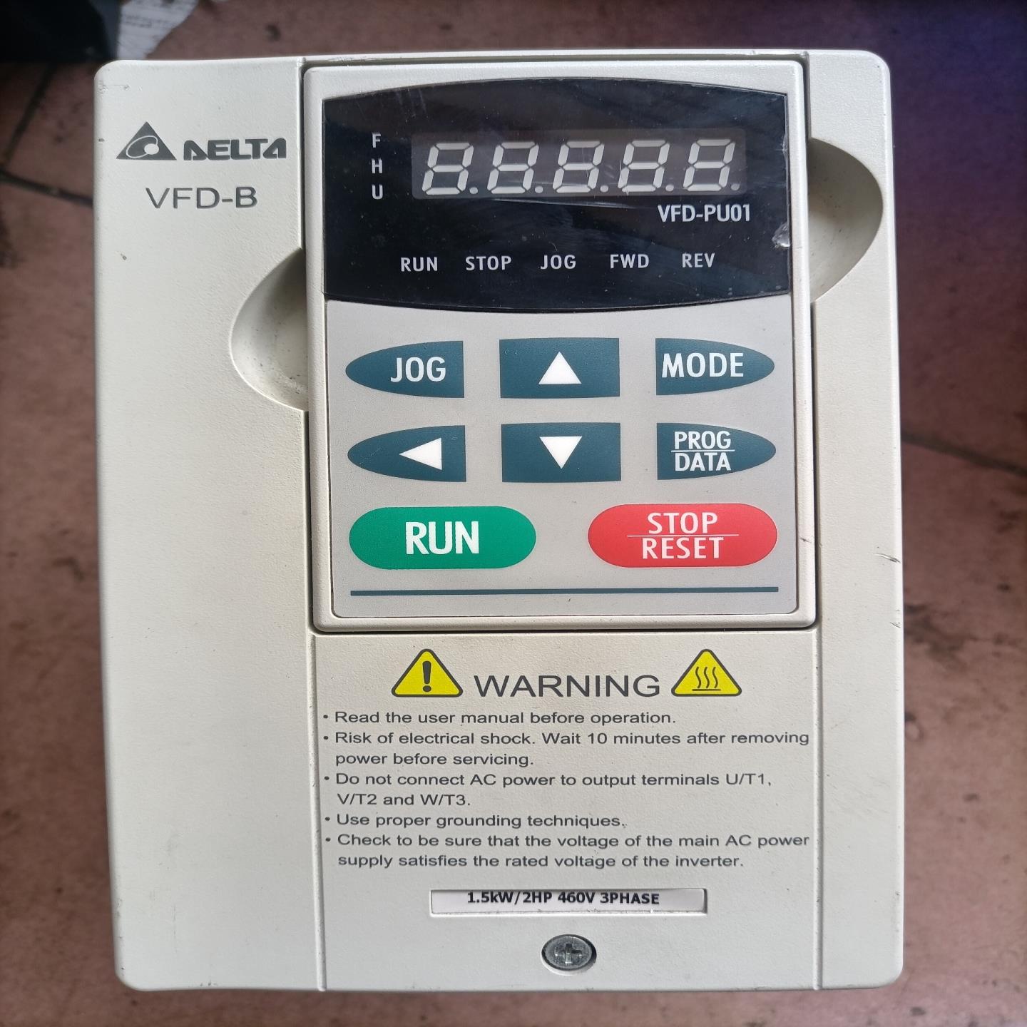 台达变频器VFD-B系列/VFD015B43A重载变频器