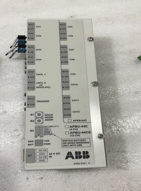 （设备配件）APBU，44，实物图片拆机ABB  -拆机， 分配器C光纤