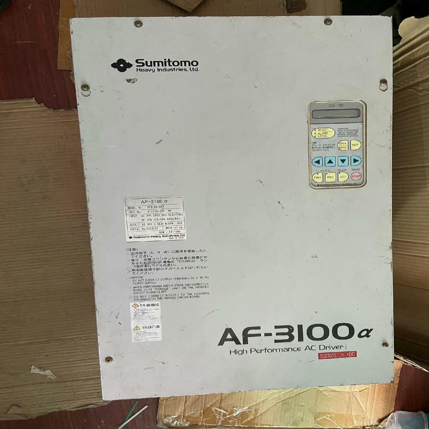 住友变频器AF-3100a  AF3104-037设备现