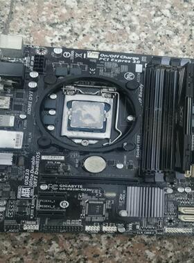 {雅致机械商行}85m-ds3主板没有挡板带5-4590cpu