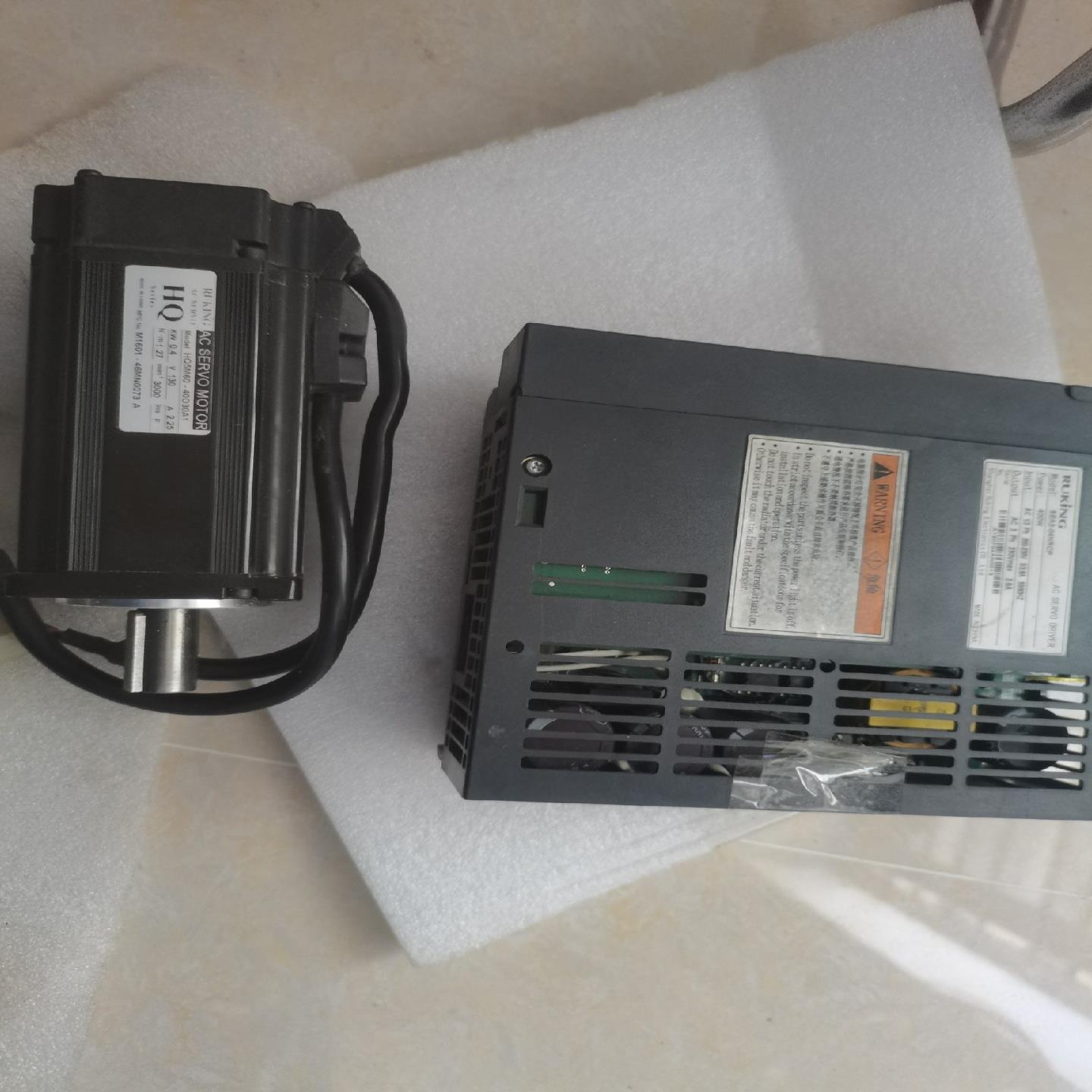 HQ5M60-40D30A1儒竞伺服电机，400w