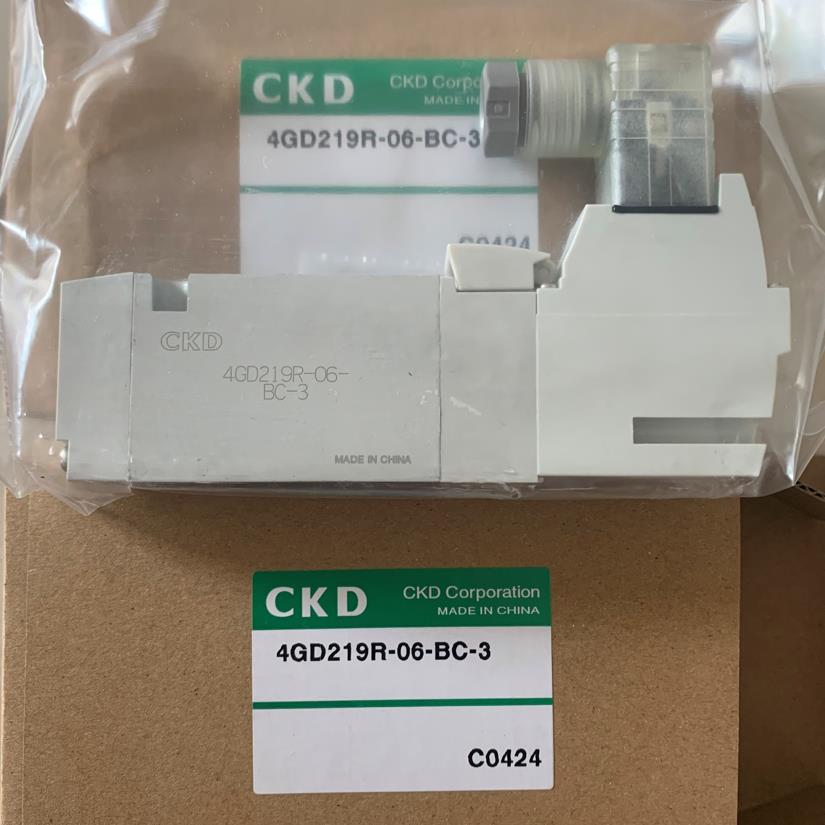 CKD电磁阀4GD219R-06-BC-3 4GD219-BC 4GA219-B DC24议价