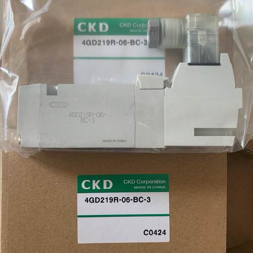CKD电磁阀4GD219R-06-BC-3 4GD219-BC 4GA219-B DC24议价