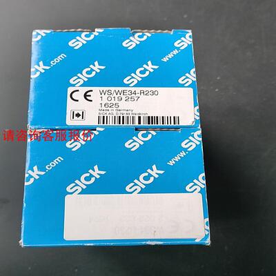 德国SICK传感器WS/WE34-R230货号1019257