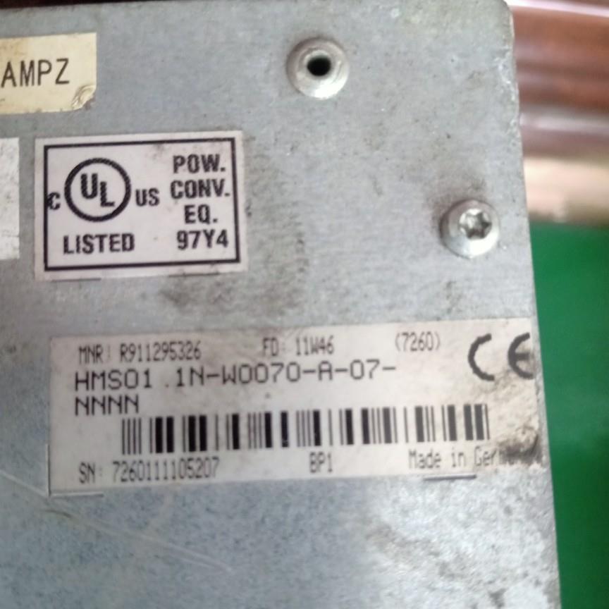 （设备配件）力士乐驱动HMS01.1N-W0070-A-07-NNNN