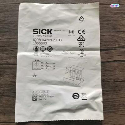 全新原装正品 SICK西克 IQ08-04NPOKT0S 传