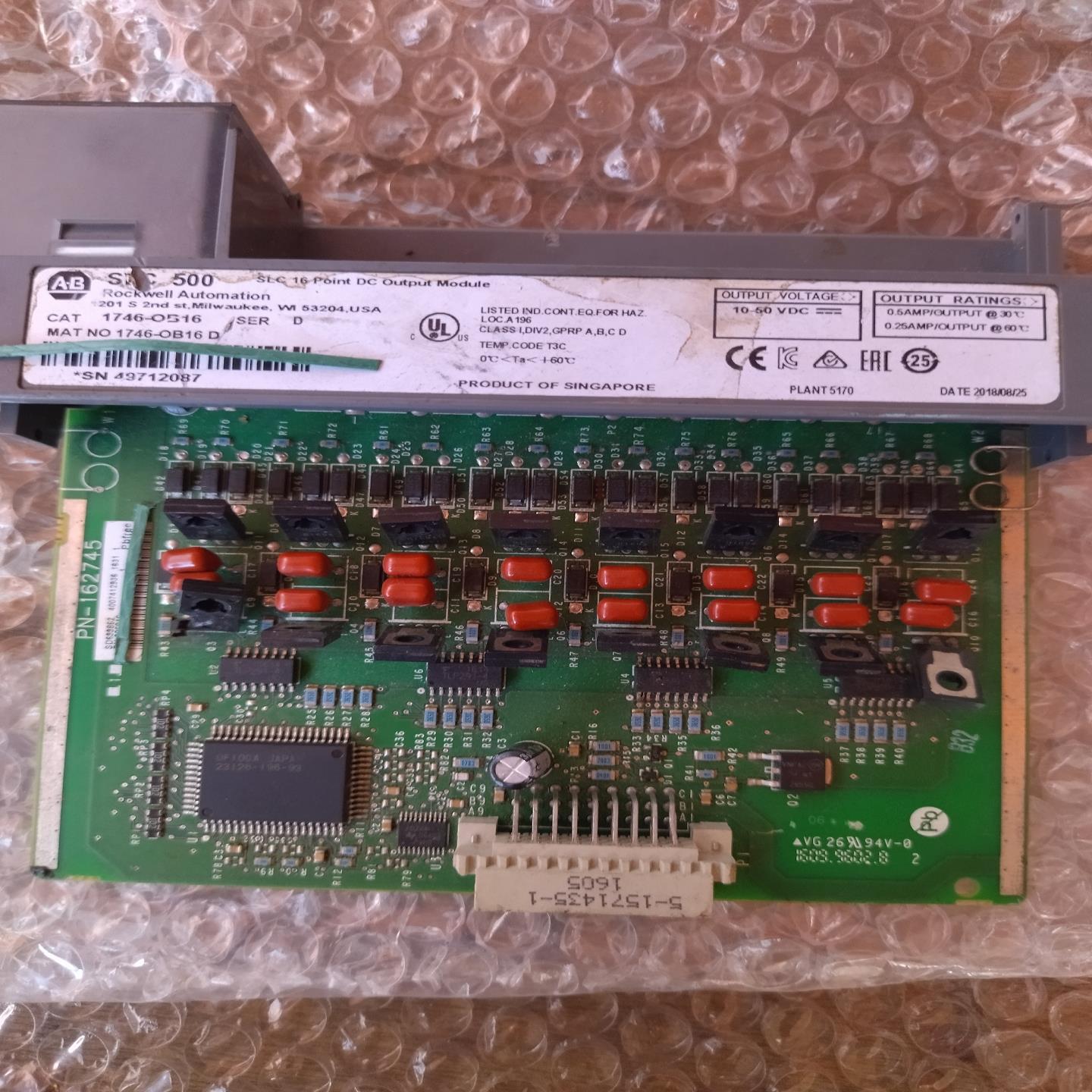 AB  JLC  500板子CAT 1746-OB16