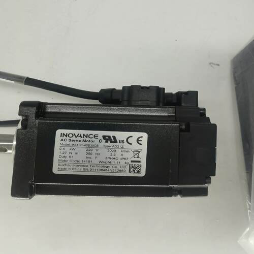 汇川电机，400w，MS1H1一40B30CB一A331Z。