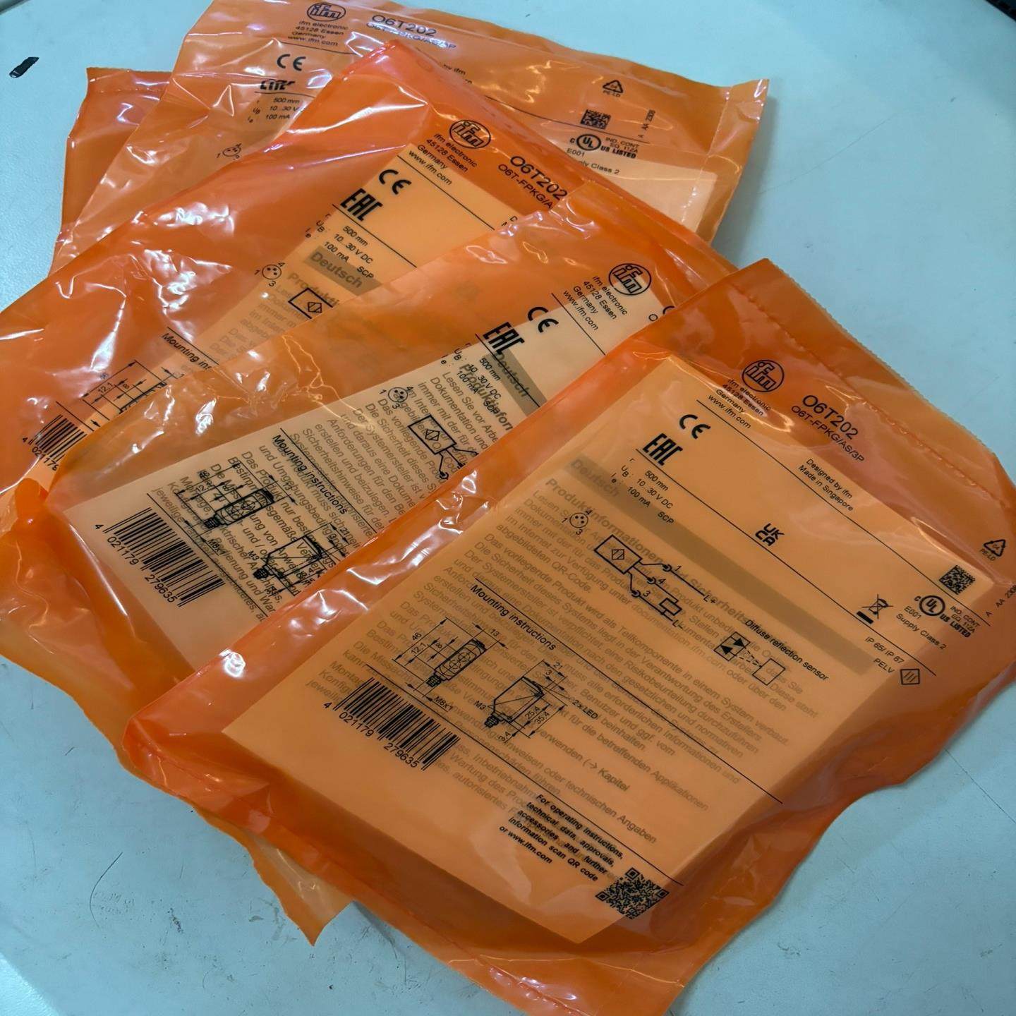 （设备配件）O6T202.易福门06T202 传感器