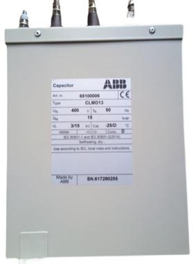 ABB低压电容器 CLMD53/40KVAR 440V 50Hz 货号：10034775