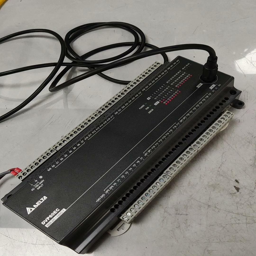 {雅致机械商行}台达PLC台达模块DVP60EC00T3成色如图已测