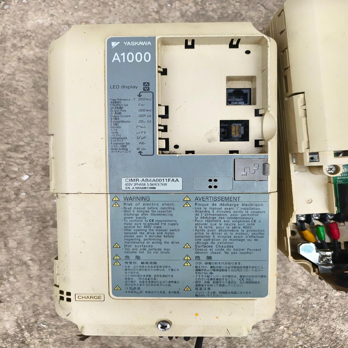 安川A1000变频器，CIMR-AB4A0011，功能