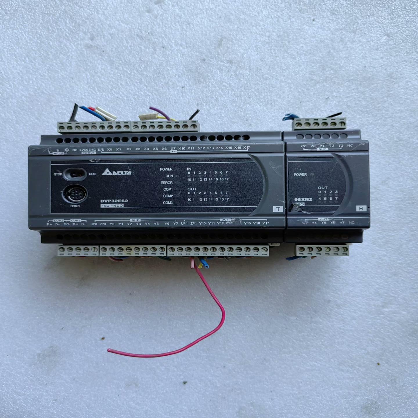 原装台达PLC  DVP32ES200T/DVP08