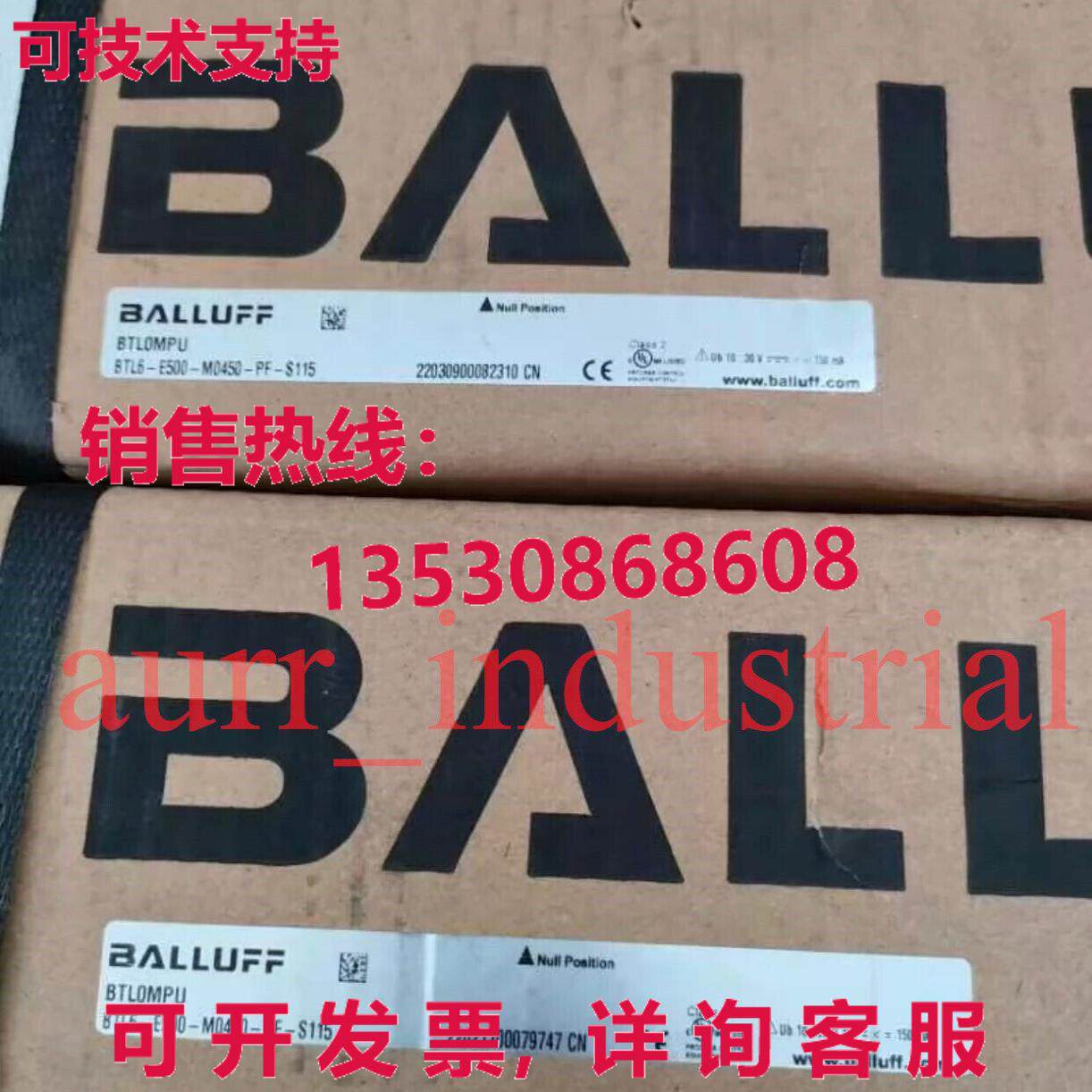 原装供应BTL6-E500-M0450-PF-S115 BALLUFF 位移传感器