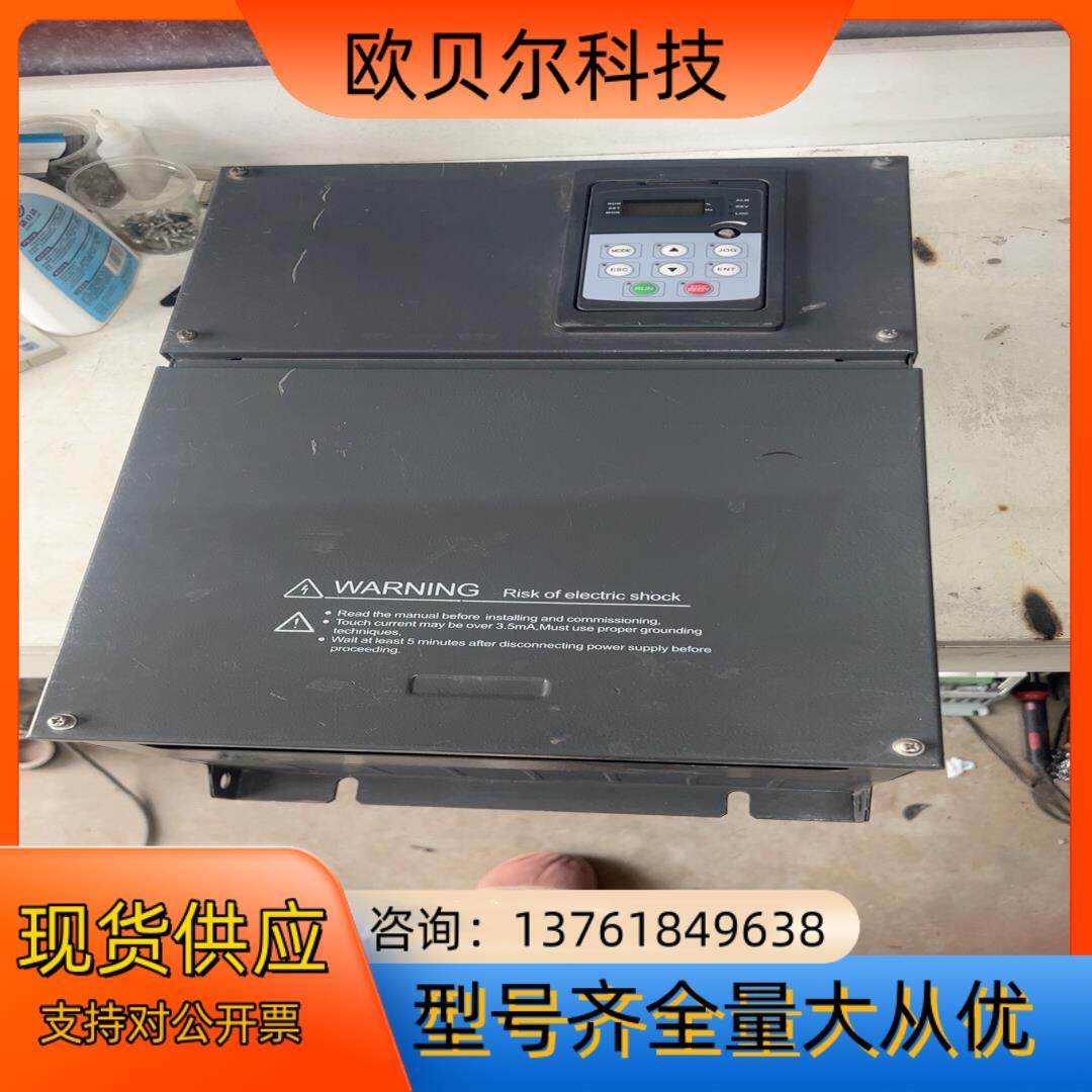 上海奇电变频器九成新QD6000-30RG/37RP-T4，