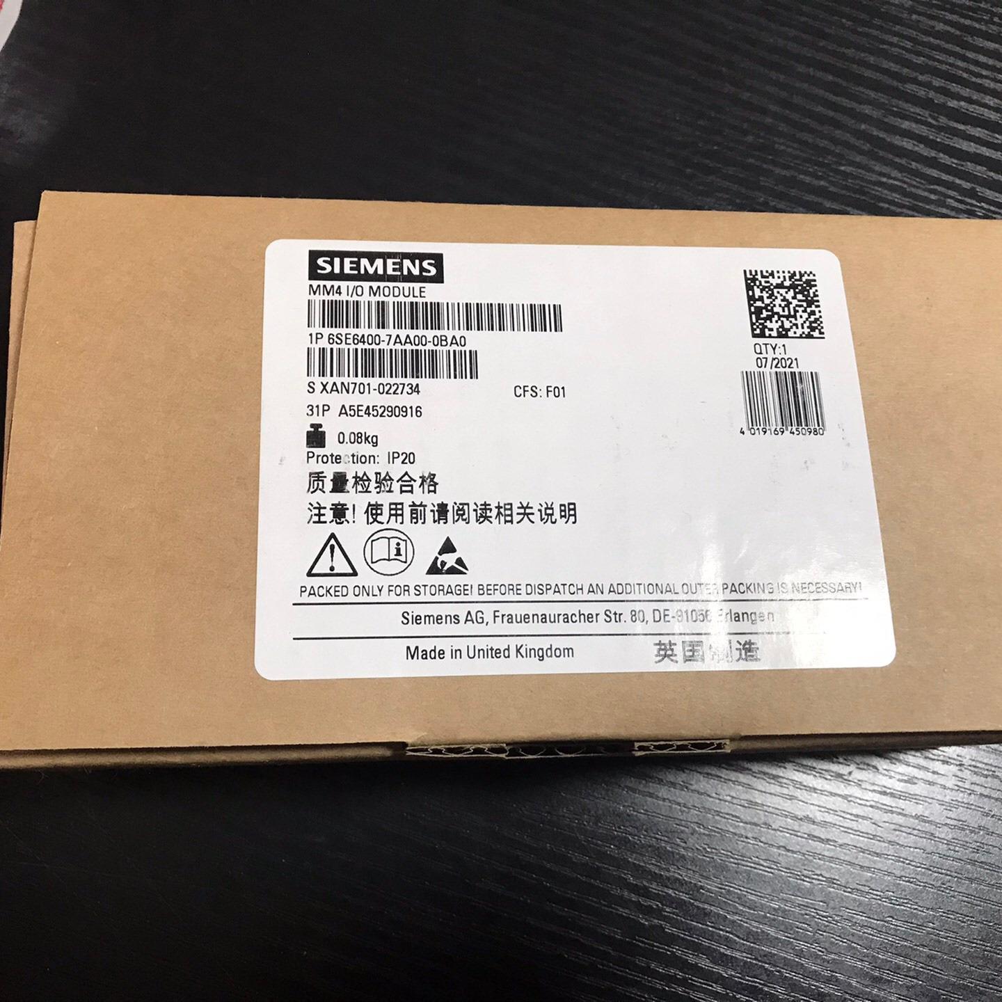 （设备配件）6SE6400-7AA00-0BA0，西门子IO板