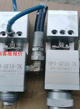 盛普双液涂胶阀SPJ-GF10-7K，二手拆机成色实拍，胶还