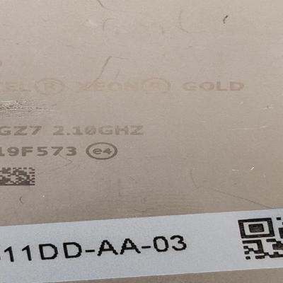 出5颗英特尔CPU   5218R-等级含E，无法正常使用，