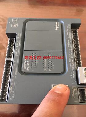 【荣强工控】施耐德PLC控制器TM200C24R 拆机，成色好，少瑞子。