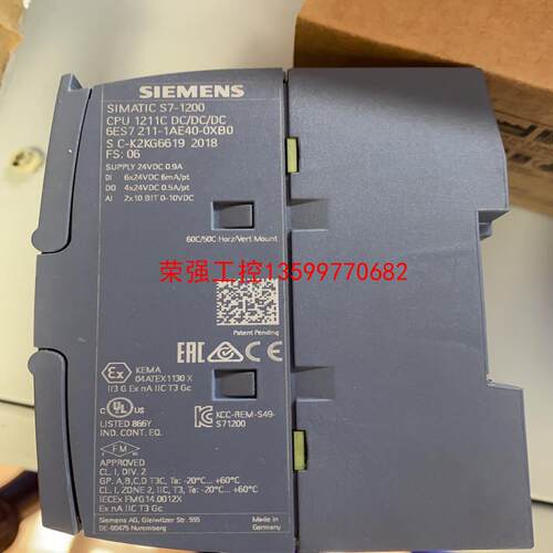 【荣强工控】211-1AE40-0XB0，